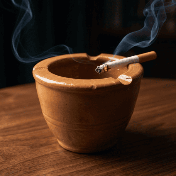 Clay Glazed Ashtray