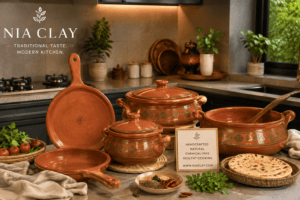 Clay cookware for modern kitchen - NIA CLAY