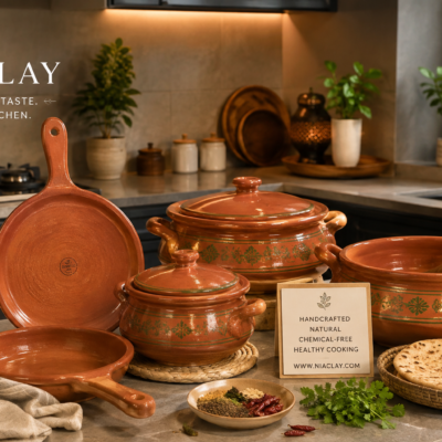 Clay cookware for modern kitchen - NIA CLAY